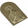 Икона Пантелеймона Целителя - 3D модель STL для ЧПУ