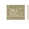 Saint George the Victorious - high-relief STL panel for CNC