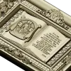 Книжное панно "Отче Наш" с ликом Спаса - 3D STL для ЧПУ