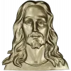 Лик Спасителя - 3D STL рельеф для ЧПУ