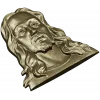 Лик Спасителя - 3D STL рельеф для ЧПУ