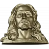 Лик Спасителя - 3D STL рельеф для ЧПУ