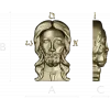 Лик Спаса - 3D модель STL для ЧПУ