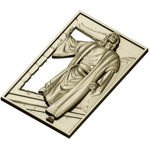 Иисус Воскресший - 3D модель STL для ЧПУ