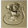 Jesus Christ high-relief STL panel for CNC milling