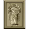 Ангел Хранитель - 3D модель STL рельефной иконы для ЧПУ