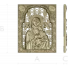 Our Lady of Perpetual Help - STL 3D Icon for CNC