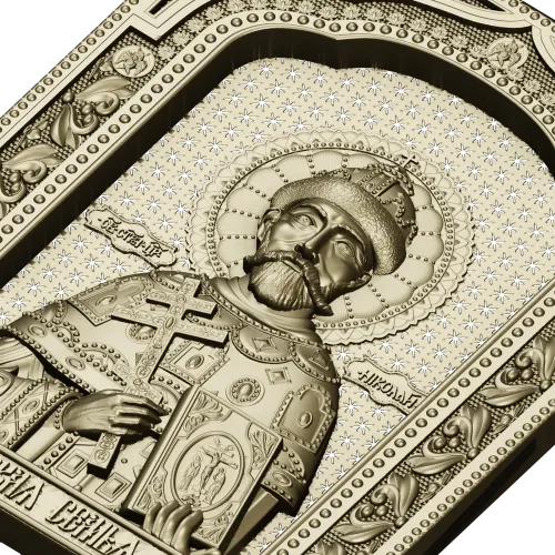 Императорский барельеф - высокодетализированная stl модель для ЧПУ