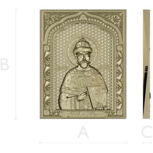 Императорский барельеф - высокодетализированная stl модель для ЧПУ