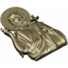 Икона Иоанн Предтеча - STL 3D модель для ЧПУ