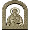 Saint John of Kronstadt - high-relief STL icon for CNC