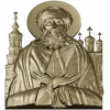 Икона Иосифа Волоцкого - 3D модель (STL) для ЧПУ