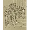 Рельефная 3D модель "Путь на Голгофу" - stl для ЧПУ