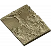 Crucifixion bas-relief STL for CNC milling