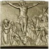 Crucifixion bas-relief STL for CNC milling