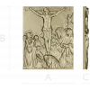 Crucifixion bas-relief STL for CNC milling