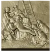 Descent from the Cross - relief panel STL for CNC