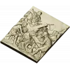 Christ carrying the cross relief - STL 3D model for CNC router