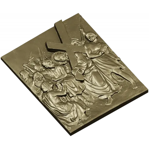 Christ Carrying the Cross - STL Relief for CNC Router