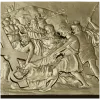 High-relief Crucifixion Panel - 3D STL model for CNC carving