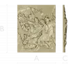 High-relief Crucifixion Panel - 3D STL model for CNC carving