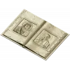 Open Gospel Book - Theotokos & Pantocrator STL 3D model