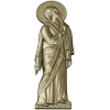 Theotokos at the Crucifixion - high-relief STL for CNC