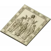 STL модель иконы "Вера, Надежда, Любовь и София" - 3D модель для ЧПУ