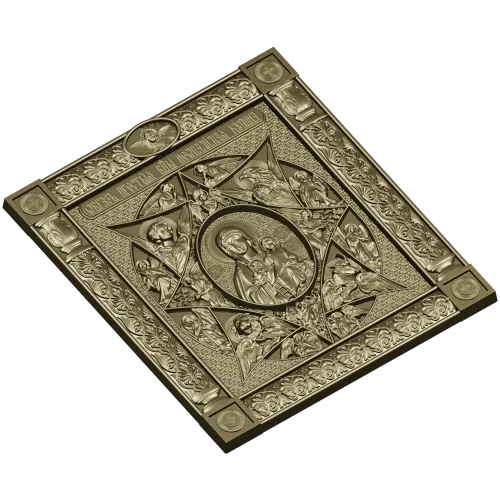 Неопалимая Купина - 3D модель STL для ЧПУ