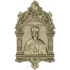 Икона Святителя Николая Чудотворца - STL модель для ЧПУ