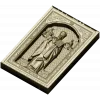 Икона Святителя Николая Чудотворца - 3D модель STL для ЧПУ