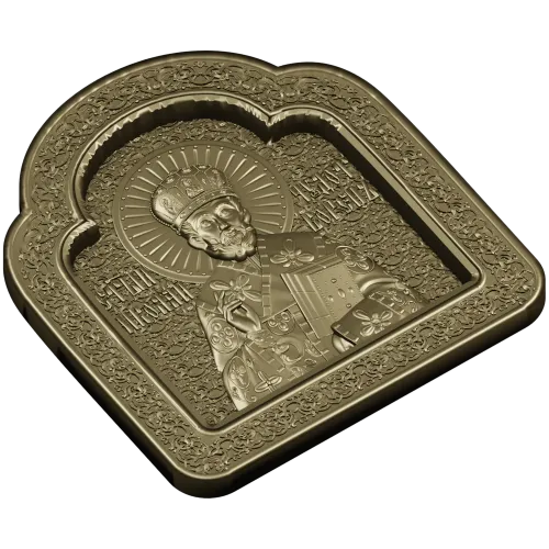 Saint Nicholas Icon Relief STL