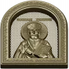 Saint Nicholas Icon Relief STL for CNC