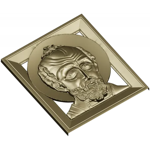 Saint Nicholas (Nikolai Chudotvorets) - high relief STL for CNC