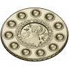 Paschal Tray 3D Model (STL) - Christ Pantocrator Medallion