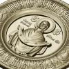 Pokrov - Protection of the Mother of God Medallion STL 3D Model for CNC