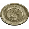 Pokrov - Protection of the Mother of God Medallion STL 3D Model for CNC