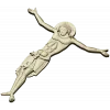 High-relief Crucifix 3D STL for CNC milling
