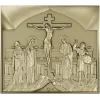 High-relief Crucifixion STL Panel for CNC