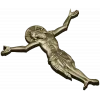 Crucified Christ high-relief STL for CNC