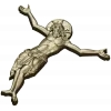 Crucified Christ high-relief STL for CNC