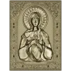 Икона Святой Анастасии - 3D модель STL для ЧПУ