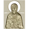 Saint Barbara - high-relief STL icon for CNC milling