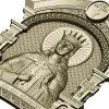 Saint Catherine Icon 3D STL for CNC