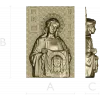 Saint Veronica 3D relief - STL model for CNC