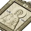 Saint Galina icon STL for CNC - high-relief religious panel