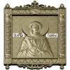Saint Galina icon STL for CNC - high-relief religious panel