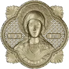 Святая Ирина - рельефная 3D модель в формате STL для ЧПУ