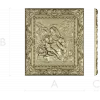 Holy Madonna - detailed STL 3D model for CNC relief carving