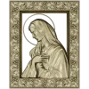 Madonna in Prayer - STL 3D model for CNC milling